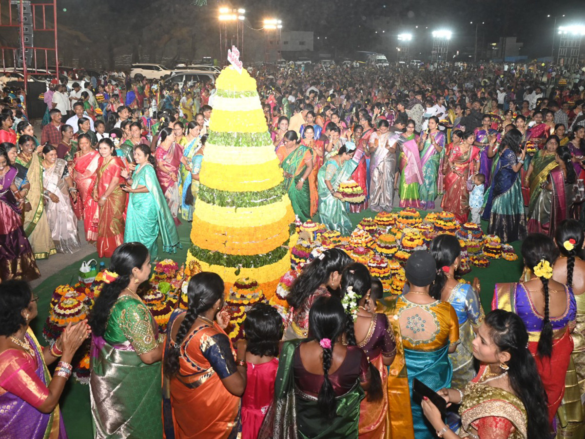 Bathukamma Celebrations in Warangal District35