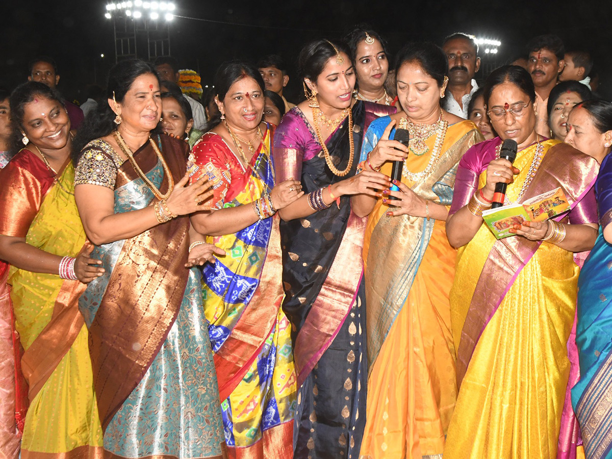 Bathukamma Celebrations in Warangal District37