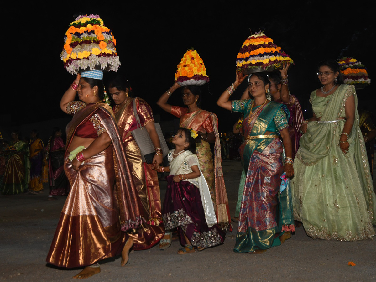 Bathukamma Celebrations in Warangal District38