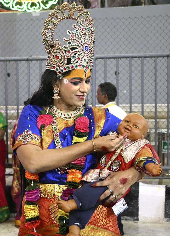 Chandraprabha Vahanam Navratri Brahmotsavam in Tirumala10
