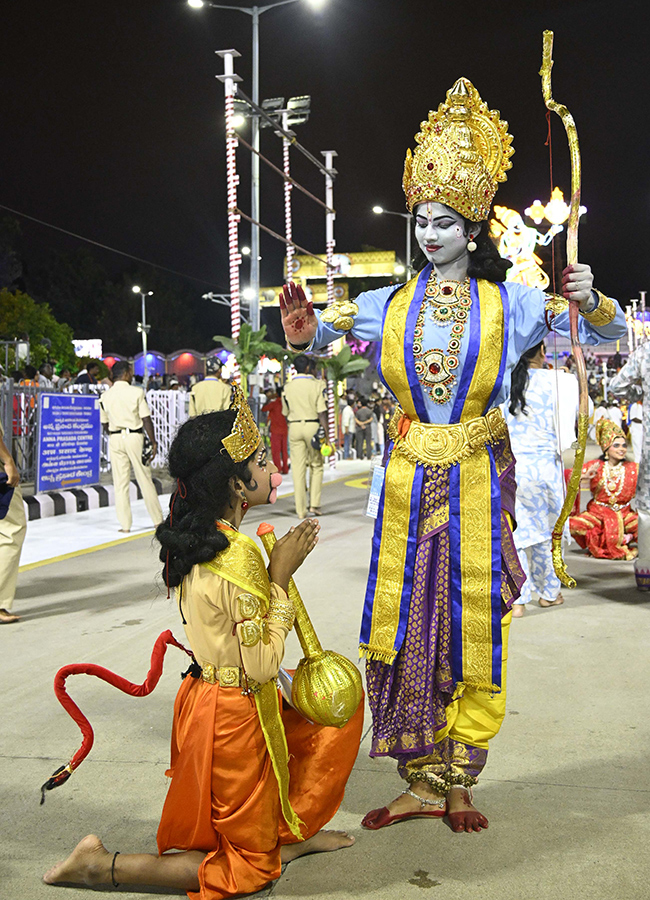 Chandraprabha Vahanam Navratri Brahmotsavam in Tirumala11
