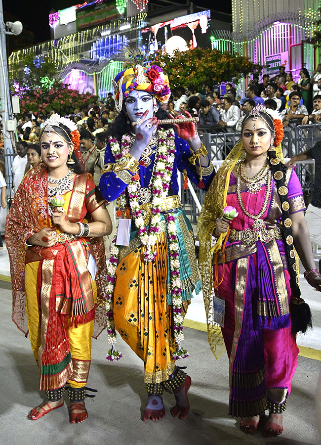 Chandraprabha Vahanam Navratri Brahmotsavam in Tirumala13