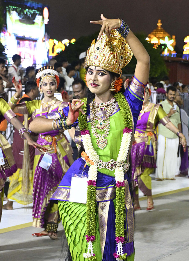 Chandraprabha Vahanam Navratri Brahmotsavam in Tirumala22