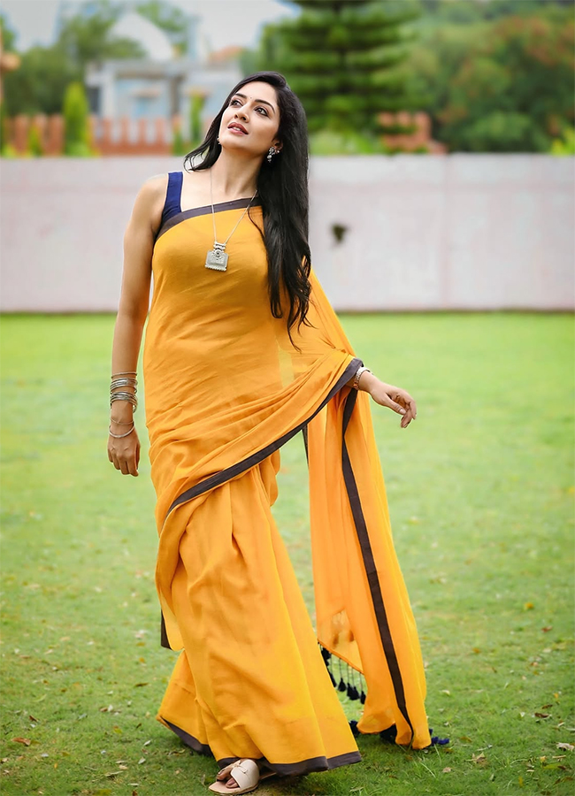 Vimala Raman Beautiful In Traditional Indian Saree4