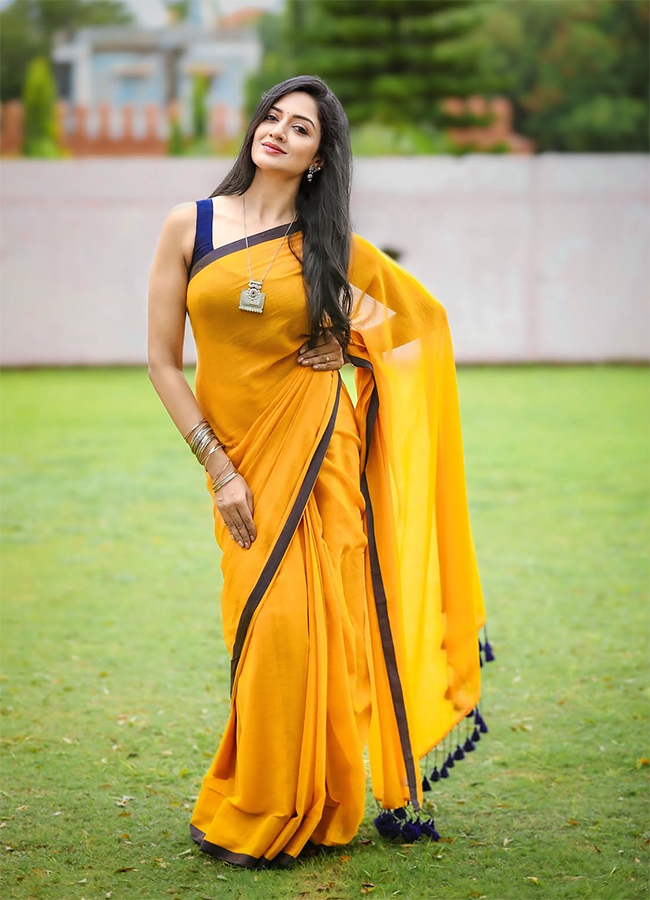 Vimala Raman Beautiful In Traditional Indian Saree6