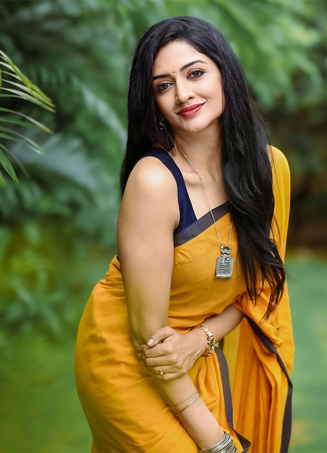 Vimala Raman Beautiful In Traditional Indian Saree8