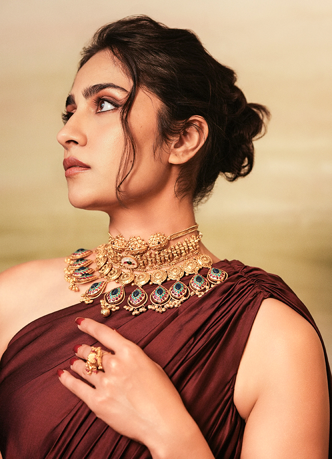 Rukmini Vasanth Stuns in a Silk Saree11