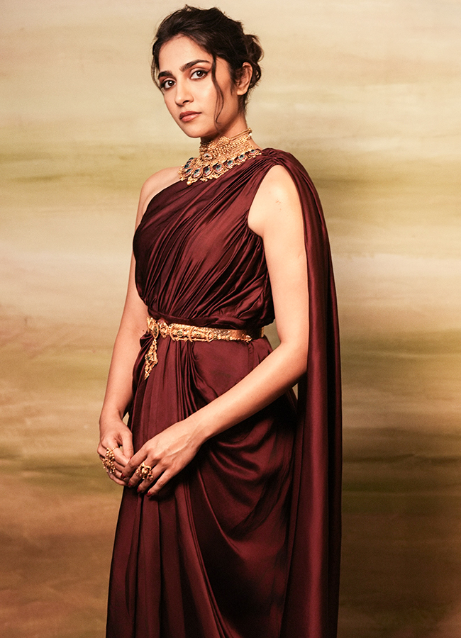 Rukmini Vasanth Stuns in a Silk Saree12