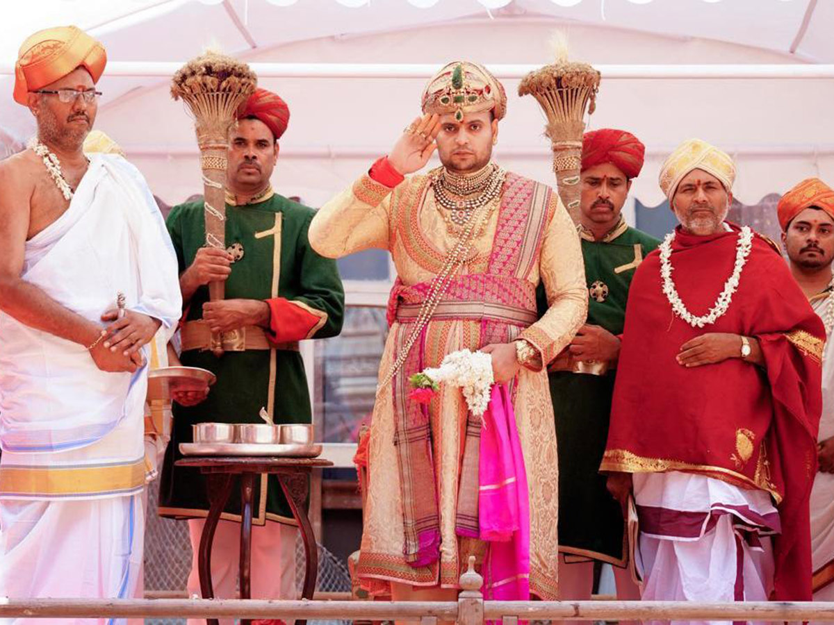 Dussehra Festival Celebrations At Balrama Gate of Mysore Palace11