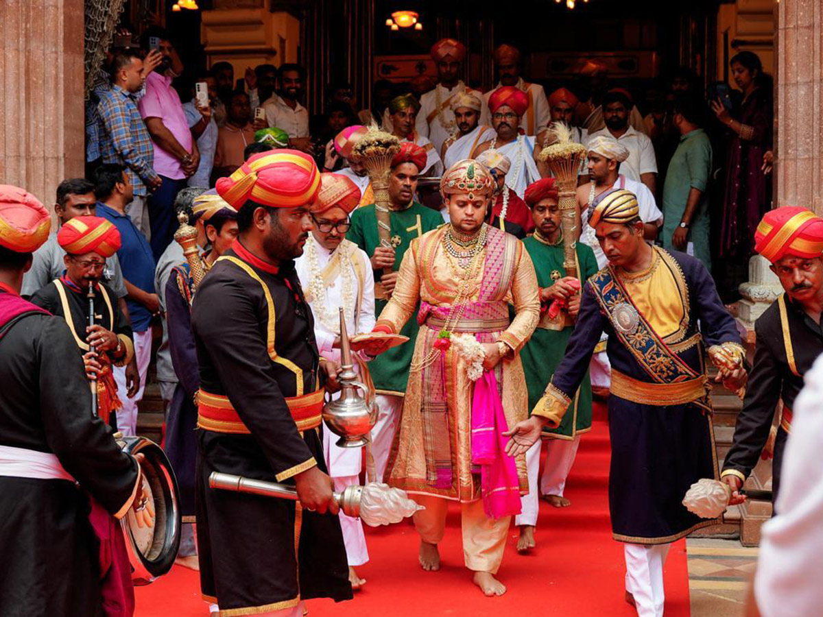 Dussehra Festival Celebrations At Balrama Gate of Mysore Palace12