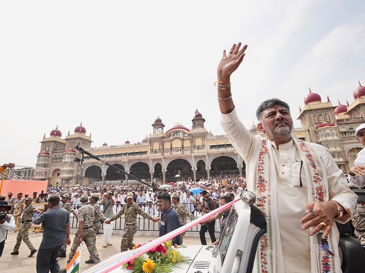 Dussehra Festival Celebrations At Balrama Gate of Mysore Palace24