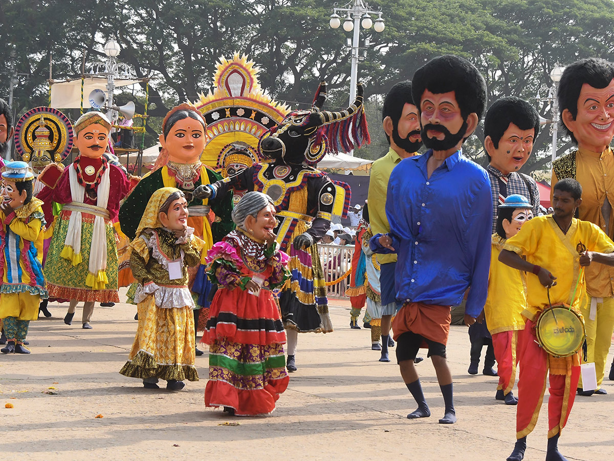 Dussehra Festival Celebrations At Balrama Gate of Mysore Palace26