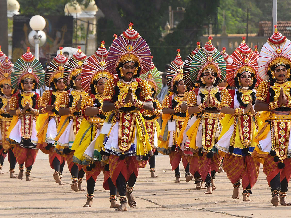 Dussehra Festival Celebrations At Balrama Gate of Mysore Palace27