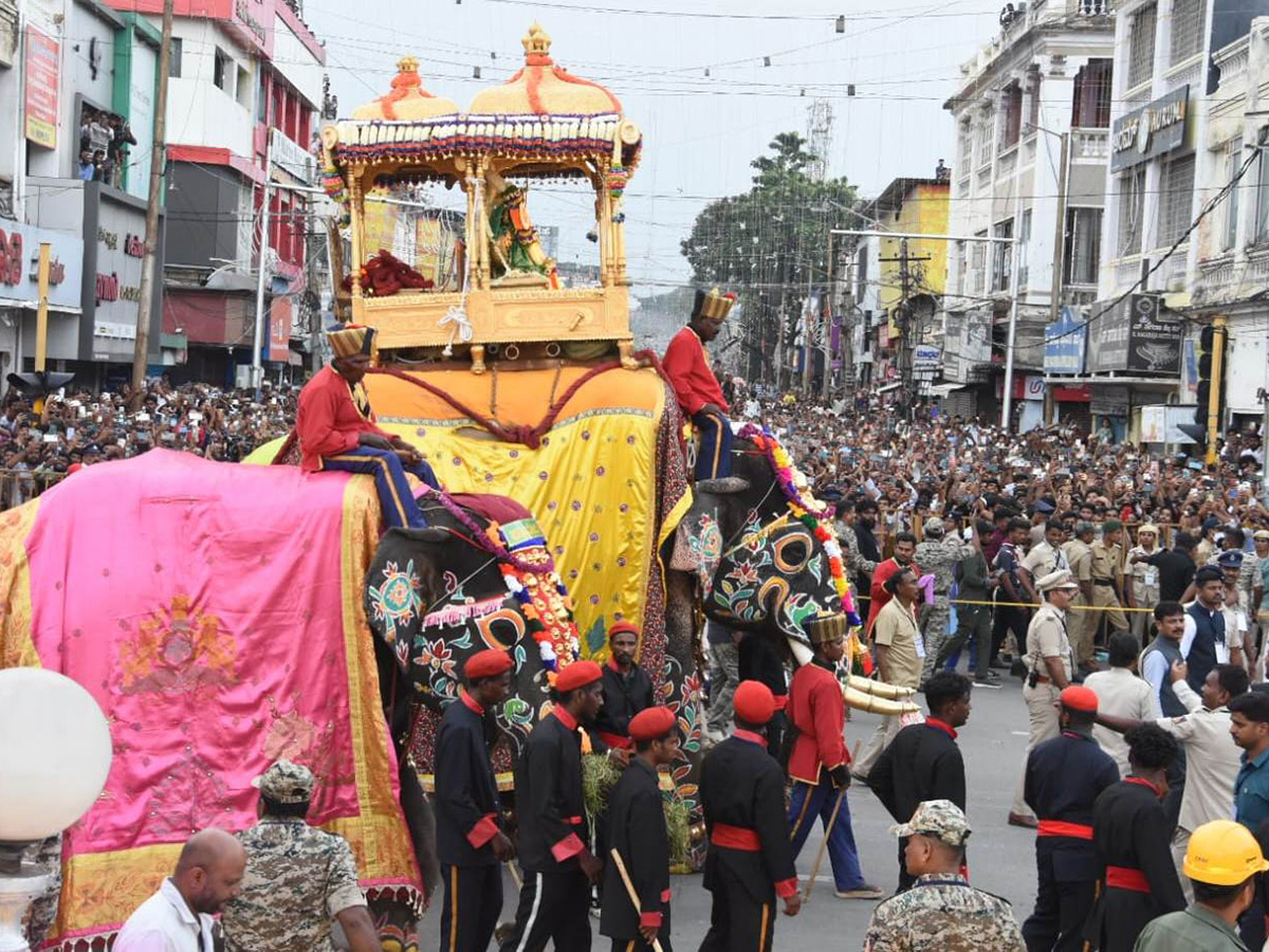Dussehra Festival Celebrations At Balrama Gate of Mysore Palace6