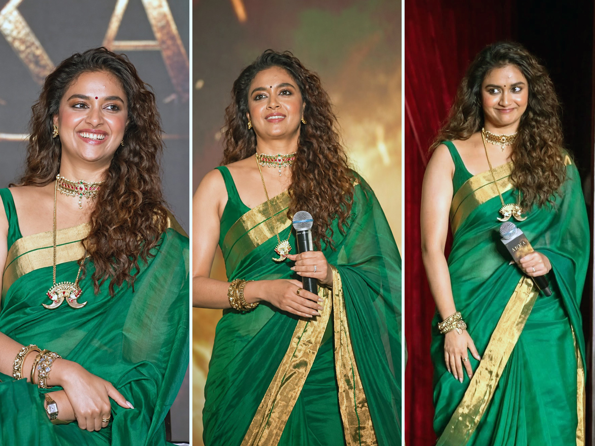 Actress Keerthy Suresh Shines At Akka Trailer Launch: Photos1