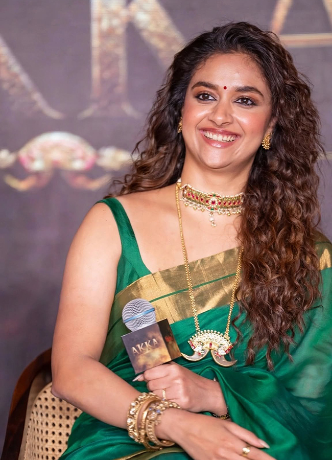 Actress Keerthy Suresh Shines At Akka Trailer Launch: Photos13