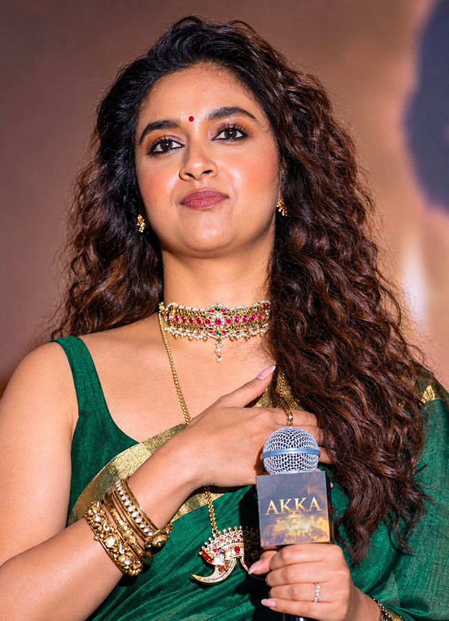 Actress Keerthy Suresh Shines At Akka Trailer Launch: Photos3
