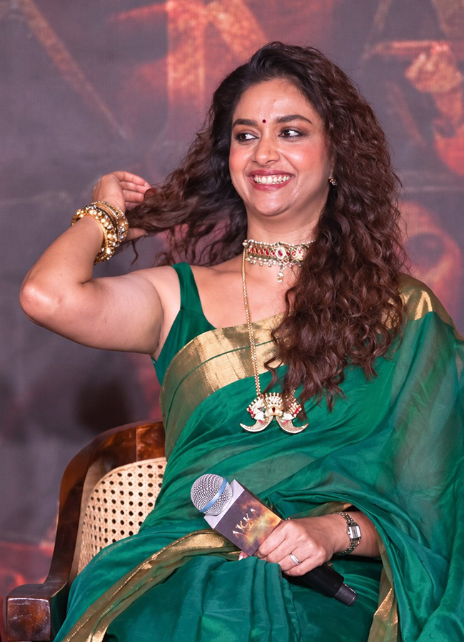 Actress Keerthy Suresh Shines At Akka Trailer Launch: Photos6