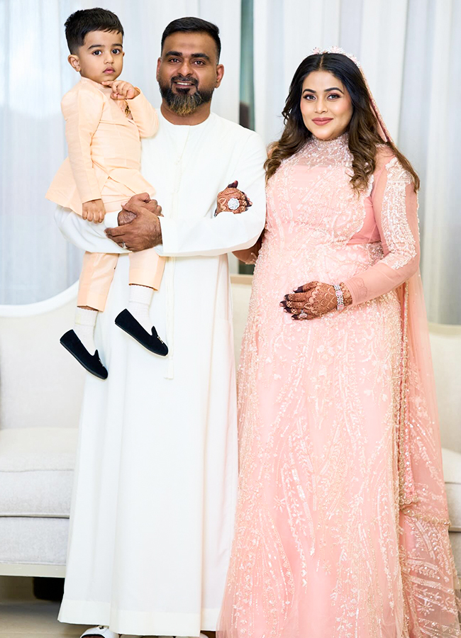 Actress Poorna and Shanid Asif Ali 4th Wedding Anniversary 11