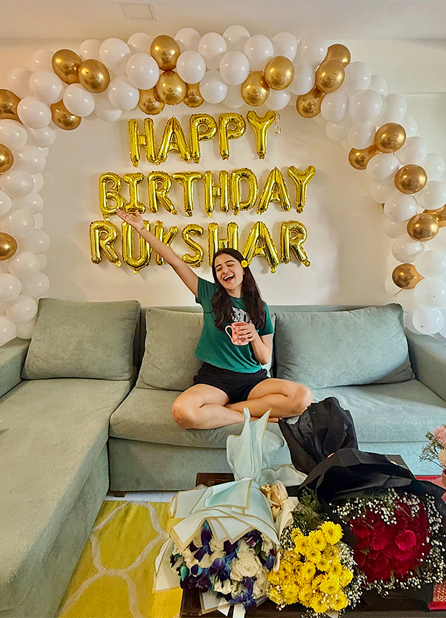 Actress Rukshar Dhillon Birthday Celebrations Viral Photos8