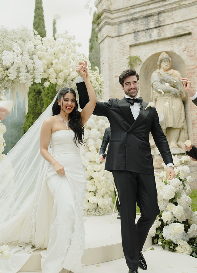 Arjun Sarja Younger Daughter Anjana Wedding in Italy17