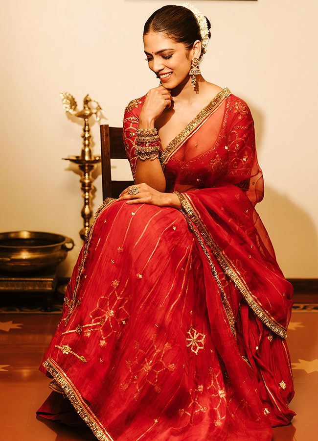 Malavika Mohanan Stuns in Red Dress6