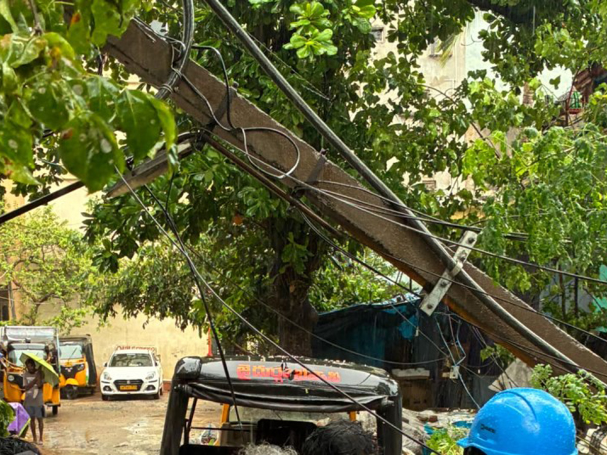 Devastation caused by Cyclone Arnab in AP Today26