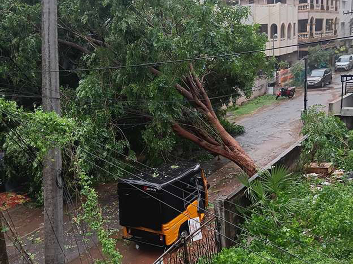 Devastation caused by Cyclone Arnab in AP Today27