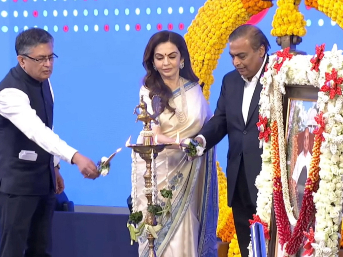 Jio Platforms National Stock Exchange Ceremony in Mumbai10