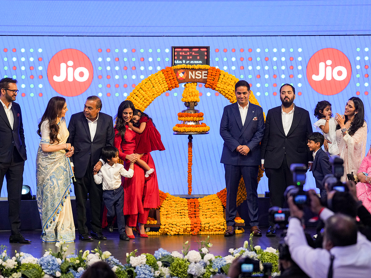 Jio Platforms National Stock Exchange Ceremony in Mumbai13