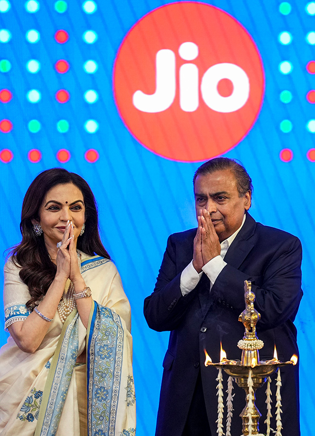 Jio Platforms National Stock Exchange Ceremony in Mumbai19