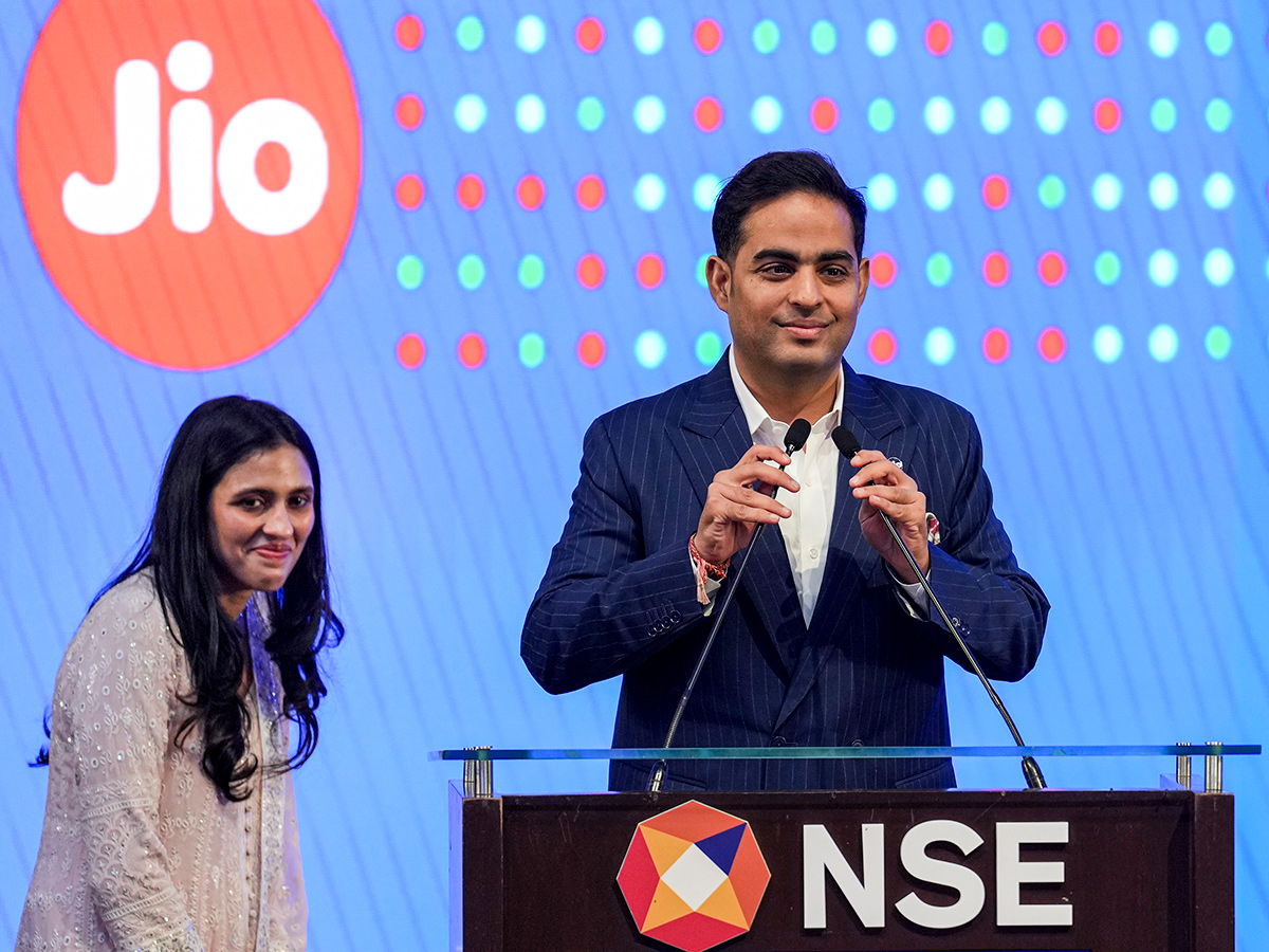 Jio Platforms National Stock Exchange Ceremony in Mumbai23