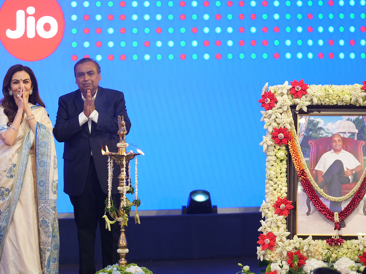 Jio Platforms National Stock Exchange Ceremony in Mumbai3