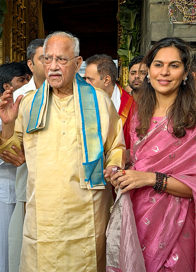 Upasana Konidela Visits Tirumala Temple : Photos11