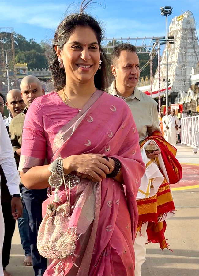 Upasana Konidela Visits Tirumala Temple : Photos2