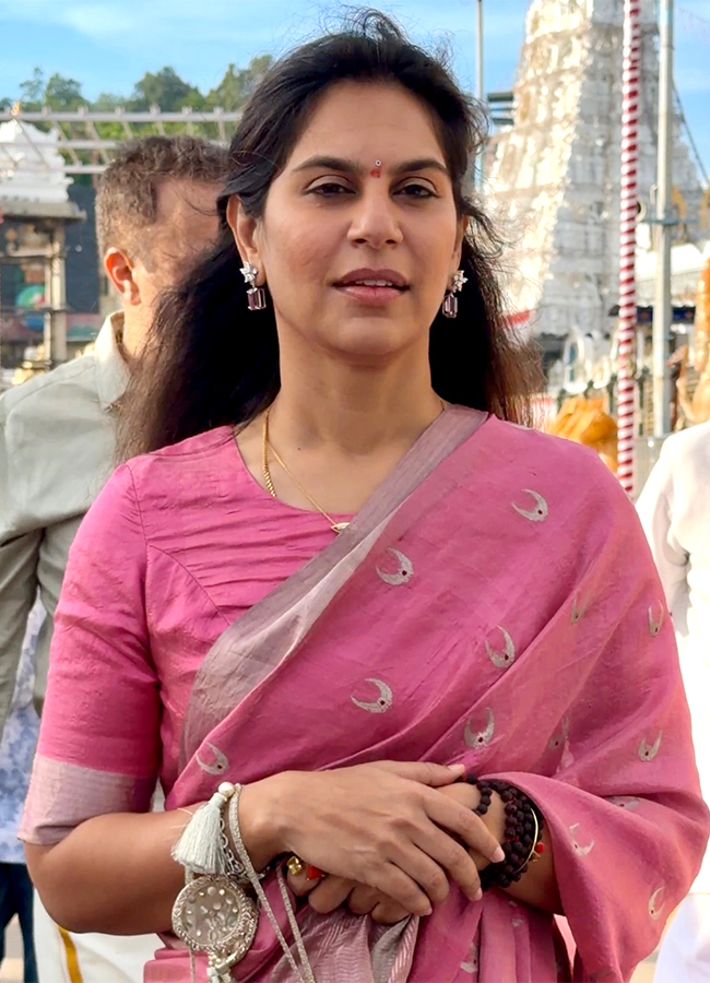 Upasana Konidela Visits Tirumala Temple : Photos4