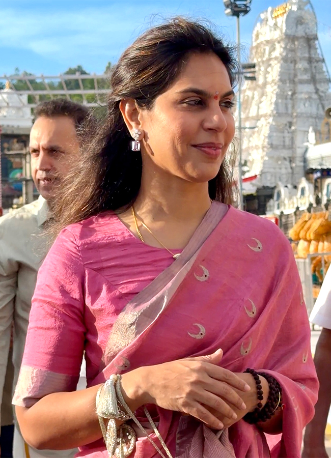 Upasana Konidela Visits Tirumala Temple : Photos5