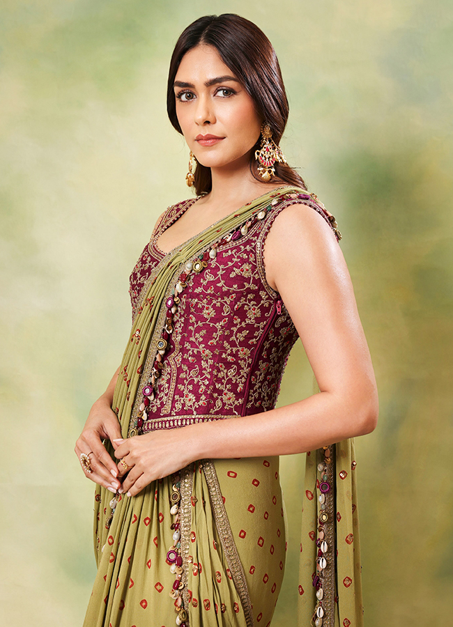 Mrunal Thakur Stuns in Butterfly Look2