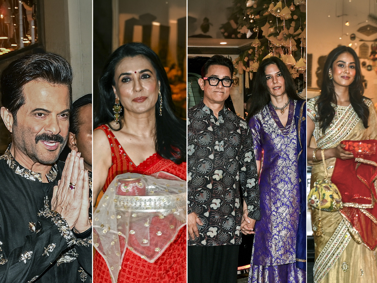 Karva Chauth 2026 Festival at actor Anil Kapoor Residence1