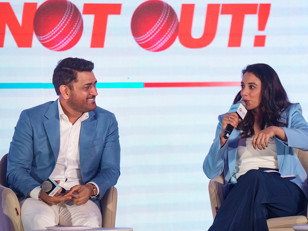 MS Dhoni And Smriti Mandhana 125 Years Celebration of Gulf Oil India1