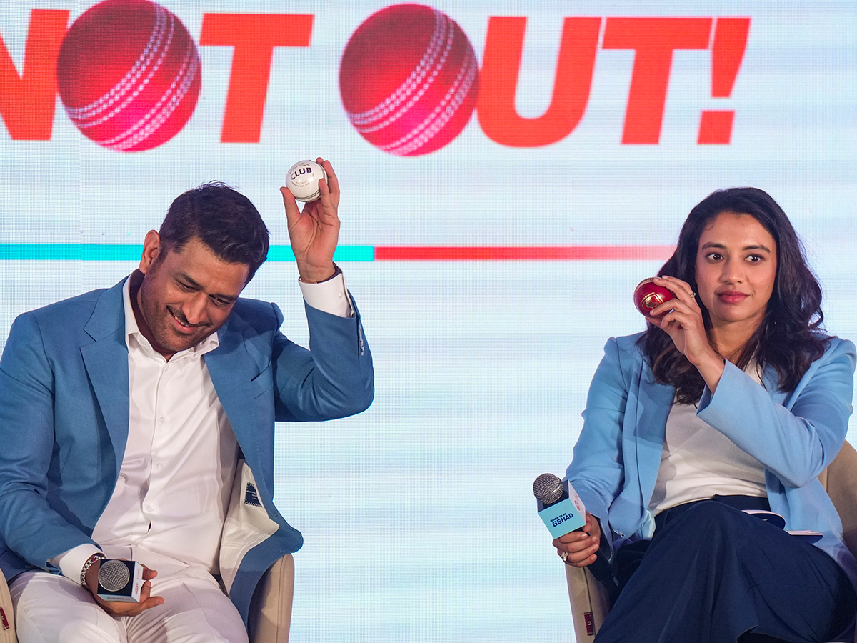 MS Dhoni And Smriti Mandhana 125 Years Celebration of Gulf Oil India2