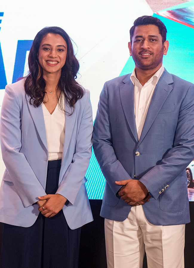 MS Dhoni And Smriti Mandhana 125 Years Celebration of Gulf Oil India8
