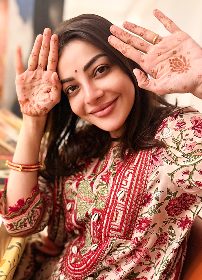 Kajal Aggarwal Karwa Chauth Celebrations4