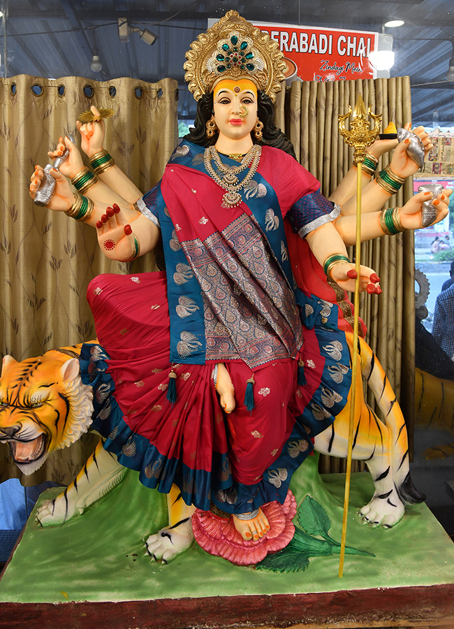 Dussehra 2026 : Durga Mata idols In Hyderabad13
