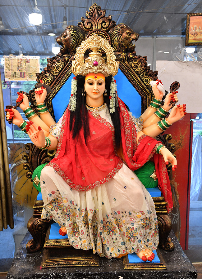 Dussehra 2026 : Durga Mata idols In Hyderabad14