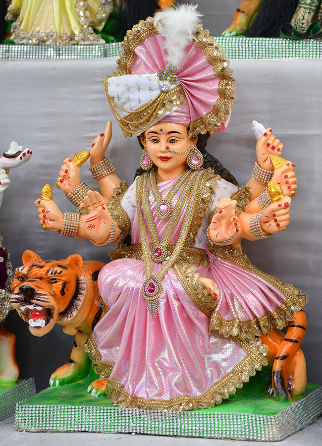 Dussehra 2026 : Durga Mata idols In Hyderabad19