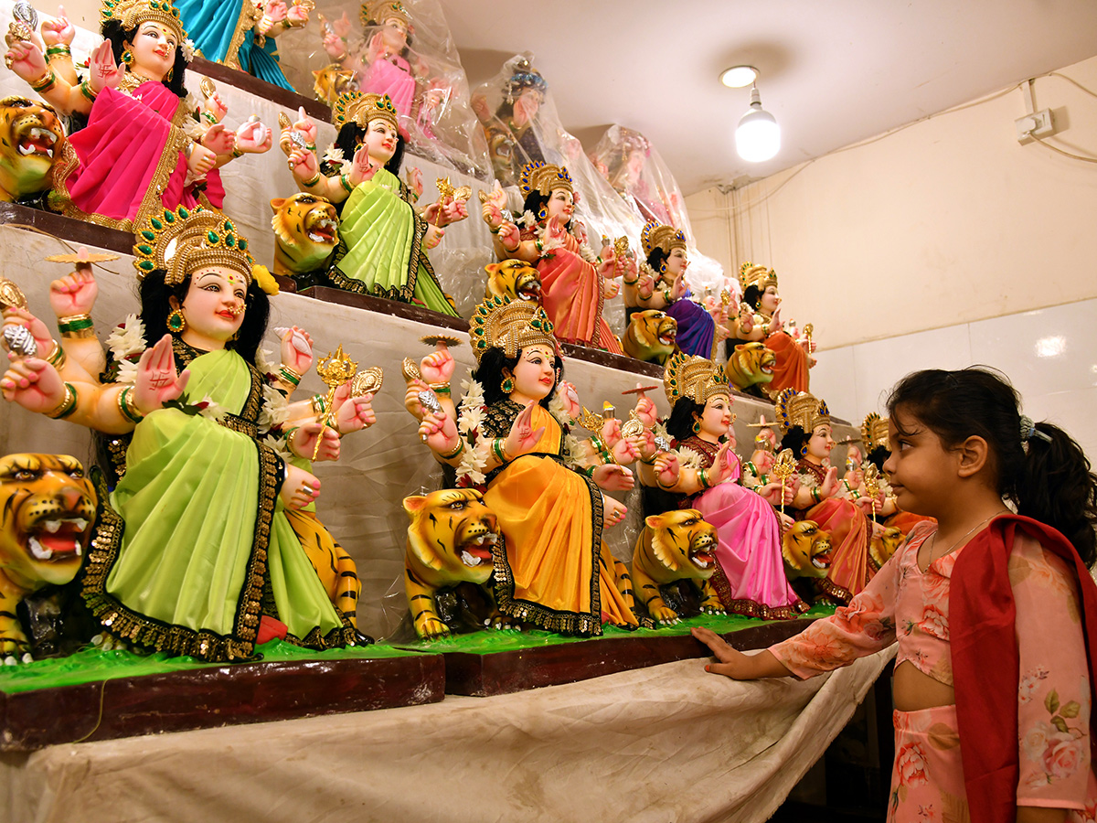 Dussehra 2026 : Durga Mata idols In Hyderabad2