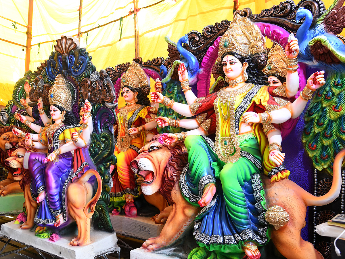 Dussehra 2026 : Durga Mata idols In Hyderabad21
