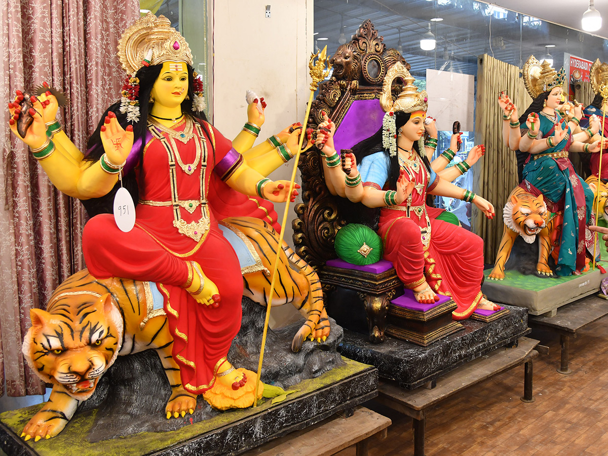 Dussehra 2026 : Durga Mata idols In Hyderabad23