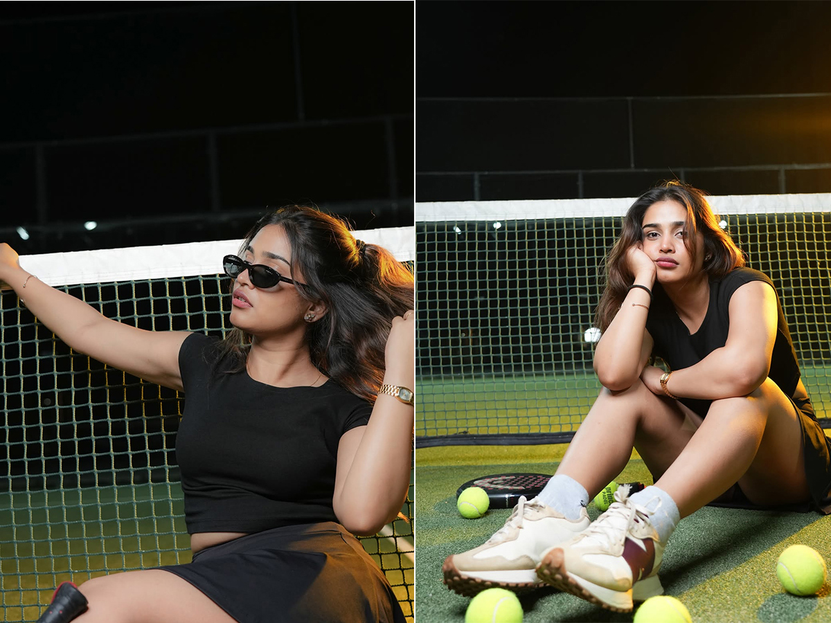 Latest gallery : Varsha Dsouza Tennis Court Photos1